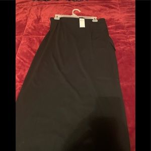 Polo by Ralph Lauren Charcoal Asymmetrical Skirt